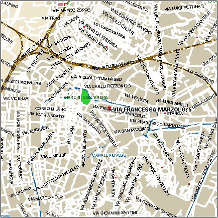 Mappa di Padova